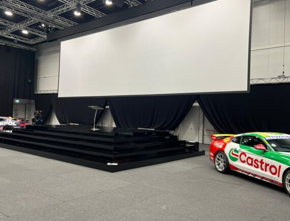 film and theater set